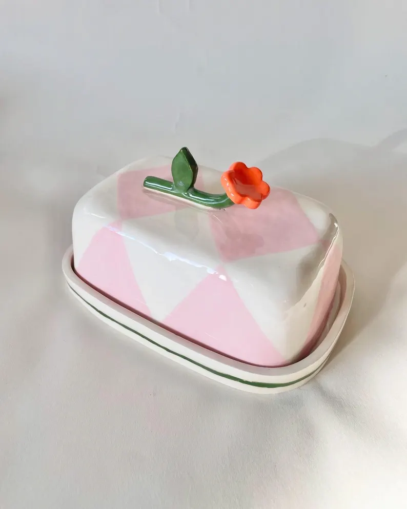 Butter & Blossom Butter Dish