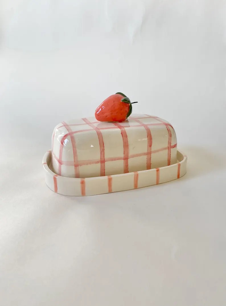 Butter & Berries Butter Dish