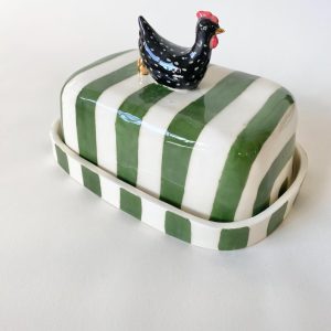 The Lucky Layer Butter Dish Fits Standard Butter Stick